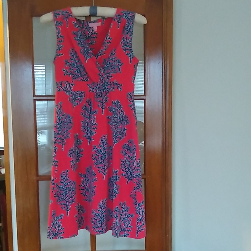 Price drop! Lilly Pulitzer Coral (coral ☺️) Dress